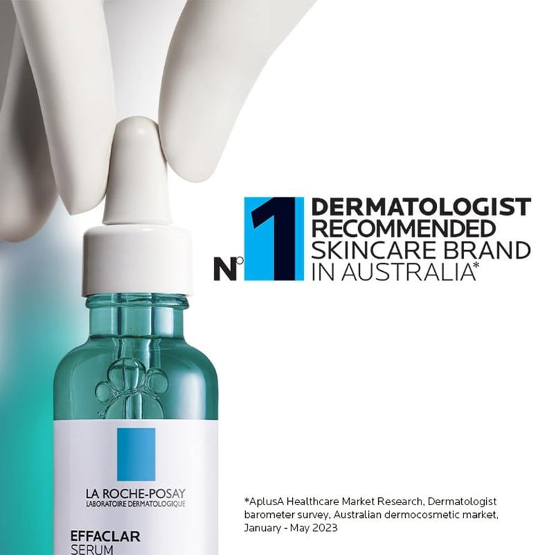 La Roche-Posay Ultra Concentrated Serum, Anti-Imprefections and Marks, for Acne Prone Skin, Effaclar, 30Ml