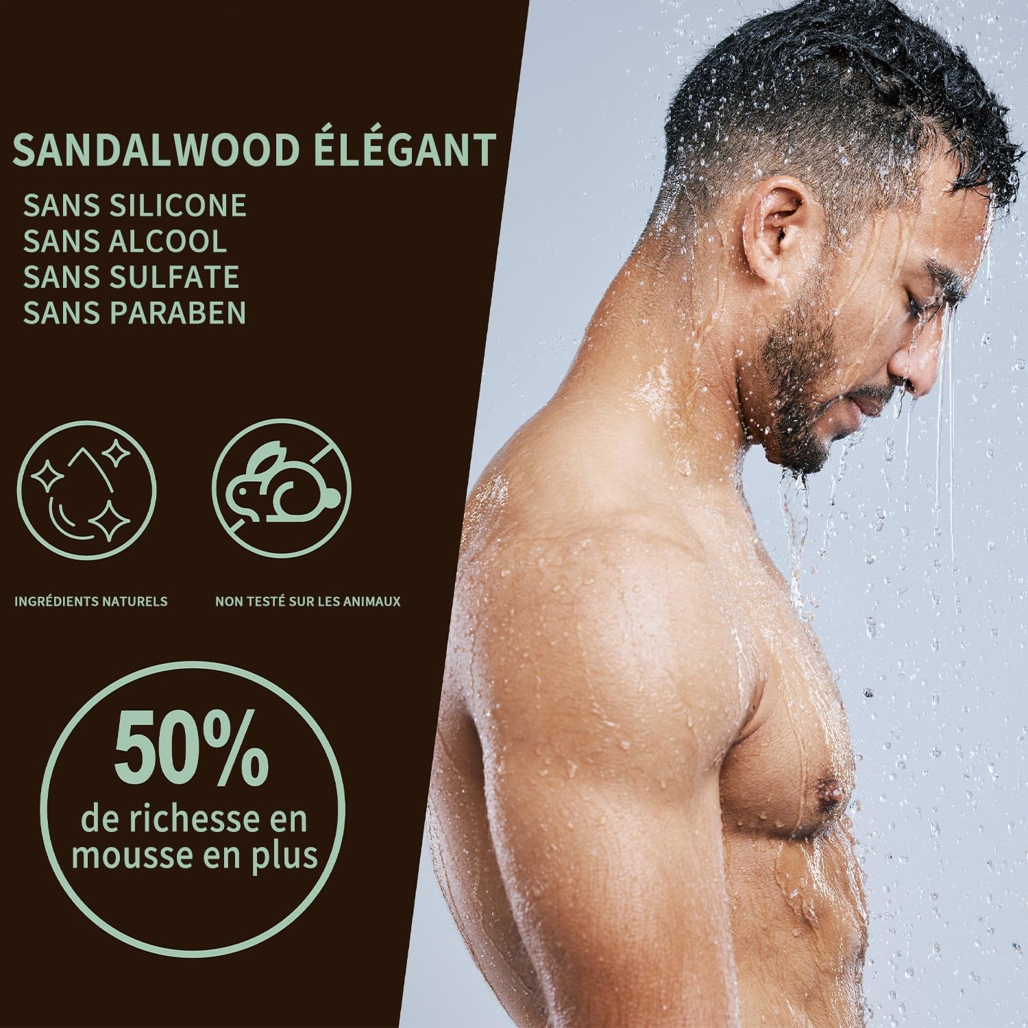 Birthday Gifts for Men  Gift Sets for Men 3PC Mens Gift Set Gift Baskets for Men Includes Sandalwood Shower Gel Body Lotion Shampoo, Mens Gift Basket Christmas Gifts for Men Boyfriend