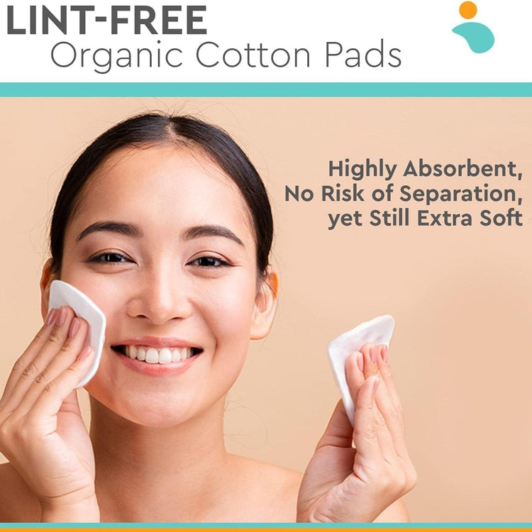 Cotton Rounds & Pads (150 Count (Pack of 1), Large & Pressed)