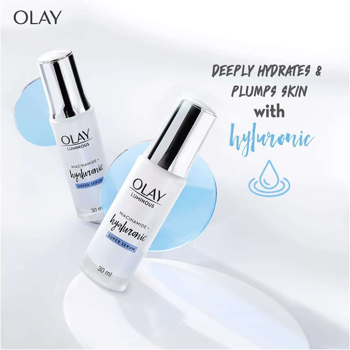 Luminous Niacinamide+ Hyaluronic Super Face Serum, 30Ml