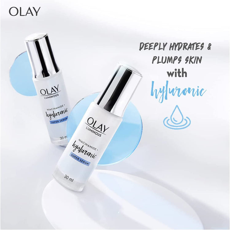 Luminous Niacinamide+ Hyaluronic Super Face Serum, 30Ml