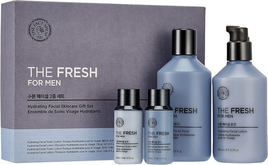 The Face Shop the Fresh for Men Hydrating Facial Skincare Set,
