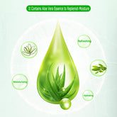 Aloe Facial Skincare Sheet Hydrating Moisturizing Revitalizing Facial Skincare Sheet for Dry, Oily, Sensitive and Tired Skin 25Ml/0.8Oz, Pack of 10