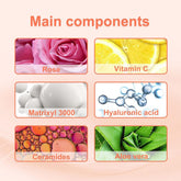 2Pcs Advanced Deep Anti-Wrinkle Serum,30Ml Pore Shrink Face Serum Hyaluronic Acid Moisturizing Nourish Essence,Advanced Deep Anti-Wrinkle Serum for Face Care